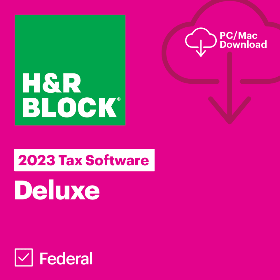 H&R Block 2023 Software from $15 + digital download