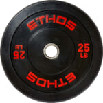 Ethos Olympic Rubber Bumper Plate Pair from $56 + free shipping