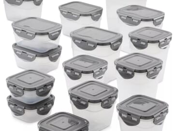 Rachael Ray Nestable 30-Piece Food Storage Set for $28 + free shipping