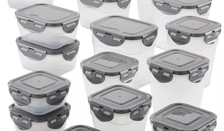 Rachael Ray Nestable 30-Piece Food Storage Set for $28 + free shipping