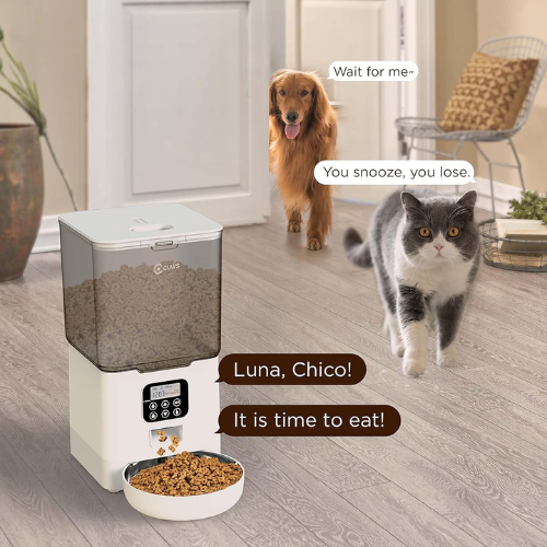 Automatic Pet Feeder Dispenser with Voice Recorder as low as $21.34 Shipped Free (Reg. $38)