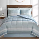 Fairfield Square Collection Austin Reversible 8-Piece Comforter Set for $40 + free shipping