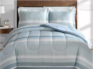 Fairfield Square Collection Austin Reversible 8-Piece Comforter Set for $40 + free shipping