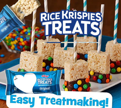Kellogg’s Rice Krispies Treats 54-Count Original Marshmallow Snack Bars as low as $8.16 After Coupon (Reg. $27) + Free Shipping – 15¢ per Bar