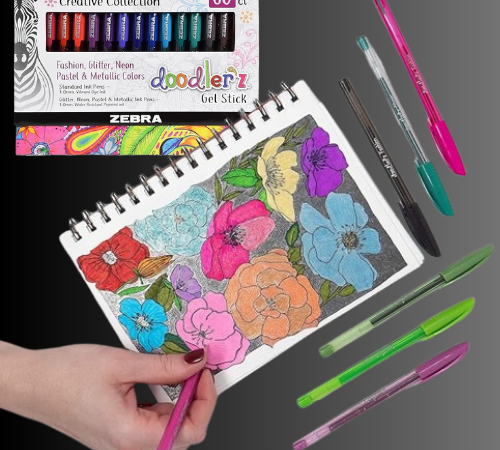 Zebra Pen 60-Pack Doodler’z Gel Stick as low as $15.19 Shipped Free (Reg. $32.40) – 25¢/Pen