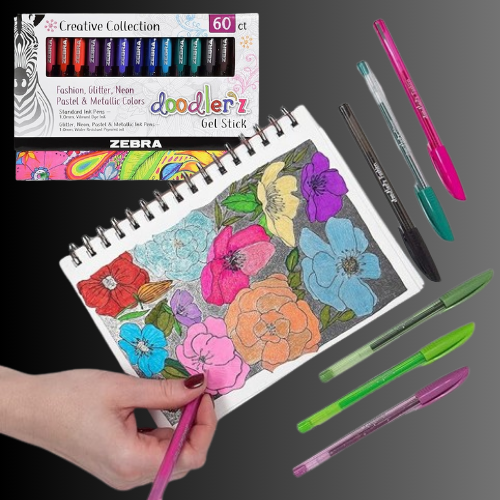 Zebra Pen 60-Pack Doodler’z Gel Stick as low as $15.19 Shipped Free (Reg. $32.40) – 25¢/Pen