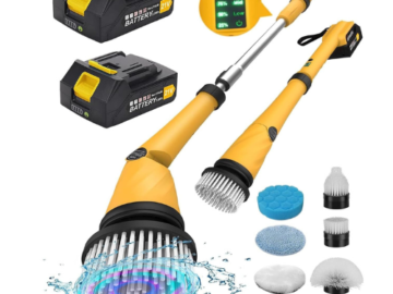 Make cleaning a breeze and achieve sparkling results with Electric Spin Scrubber with Smart Display from $53.19 After Code (Reg. $79.99+) + Free Shipping