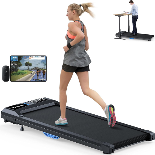 Incorporate fitness into your daily routine with this Walking Pad Treadmill with APP for just $149.99 After Code + Coupon (Reg. $399.99) + Free Shipping