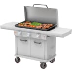 LoCo Cookers Griddle Chalk 3-Burner Liquid Propane Gas Grill for $350 + free shipping