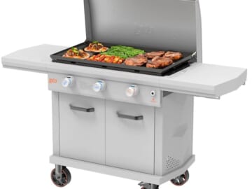 LoCo Cookers Griddle Chalk 3-Burner Liquid Propane Gas Grill for $350 + free shipping