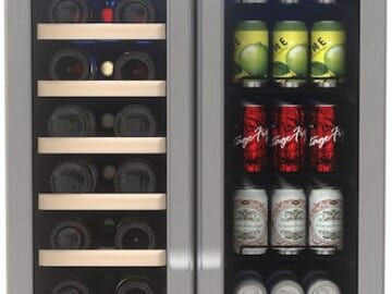 TCL 23.4" Dual Zone Cooling Built-In Freestanding Wine Cooler for $599 + free shipping