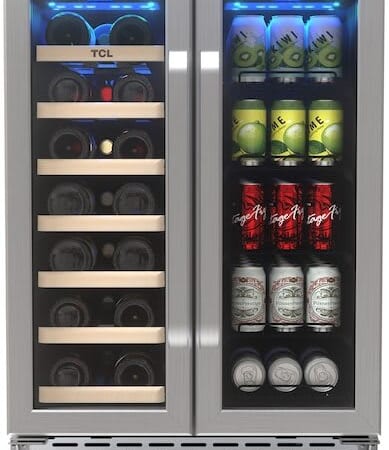 TCL 23.4" Dual Zone Cooling Built-In Freestanding Wine Cooler for $599 + free shipping
