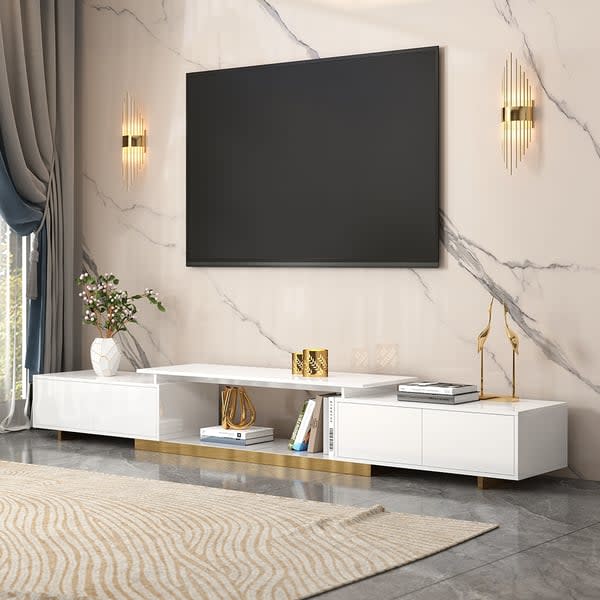 Homary Mordelle Extendable TV Stand for $278 + free shipping
