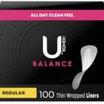 U by Kotex Balance Daily Wrapped Panty Liners