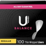 U by Kotex Balance Daily Wrapped Panty Liners