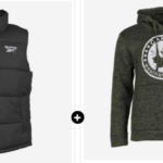 Canada Weather Gear Men's Logo Hoodie + Reebok Men's Puffer Vest for $30 + free shipping