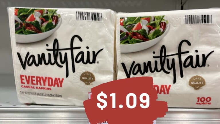 Pick Up Vanity Fair Napkins for Just $1.09 at Publix