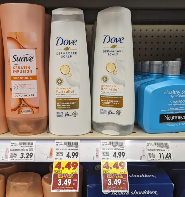 Dove Hair Care As Low As $1.49 At Kroger