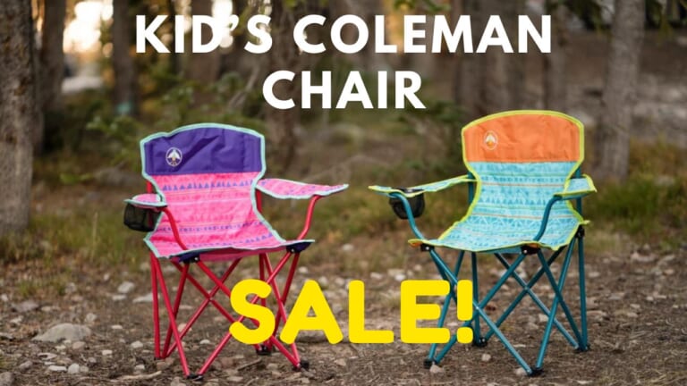 Extra 30% Off Kid’s Coleman Chair