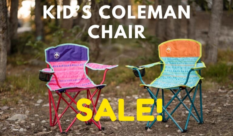 Extra 30% Off Kid’s Coleman Chair
