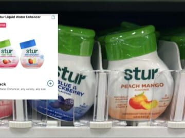 FREE Stur Liquid Water Enhancer at Walmart with Ibotta Offer!
