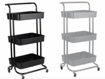 3-Tier Rolling Cart