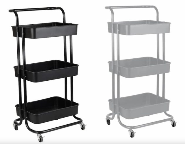 3-Tier Rolling Cart