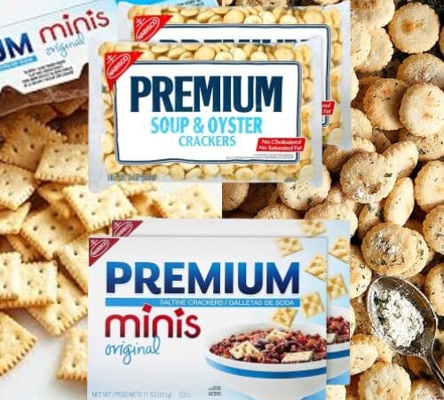 2-Pack Mini Saltines Crackers + 2-Pack Soup & Oyster Crackers as low as $6.07 Shipped Free (Reg. $14.16) – $1.52/Pack
