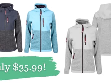 Canada Weather Gear Women’s Fleece Jacket $35.99 With Code (reg. $155)