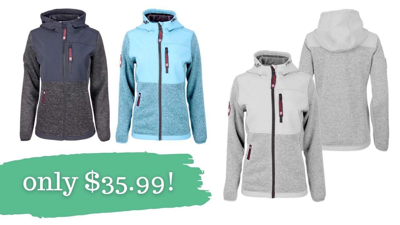 Canada Weather Gear Women’s Fleece Jacket $35.99 With Code (reg. $155)