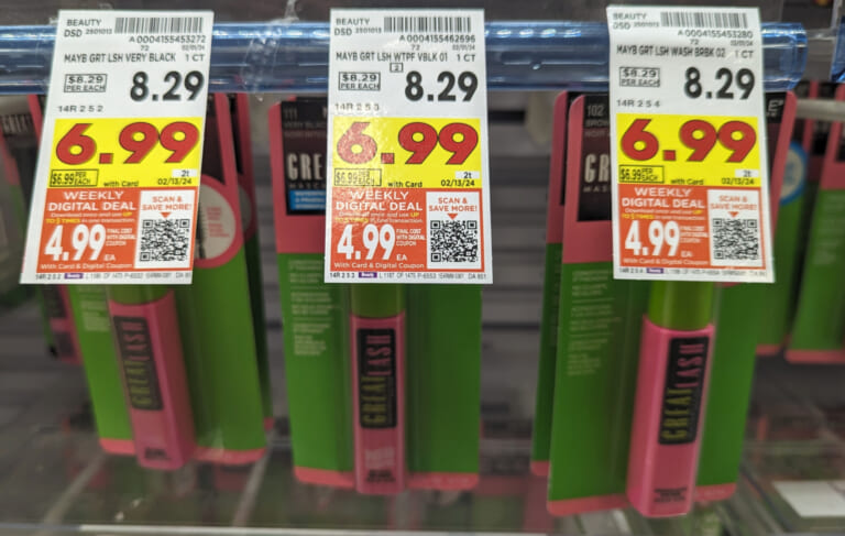 Get Maybelline Great Lash Mascara For Just $4.99 At Kroger