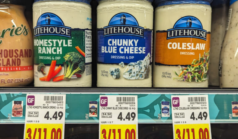 Get Bottles Of Litehouse Dressing As Low As $1.67 At Kroger