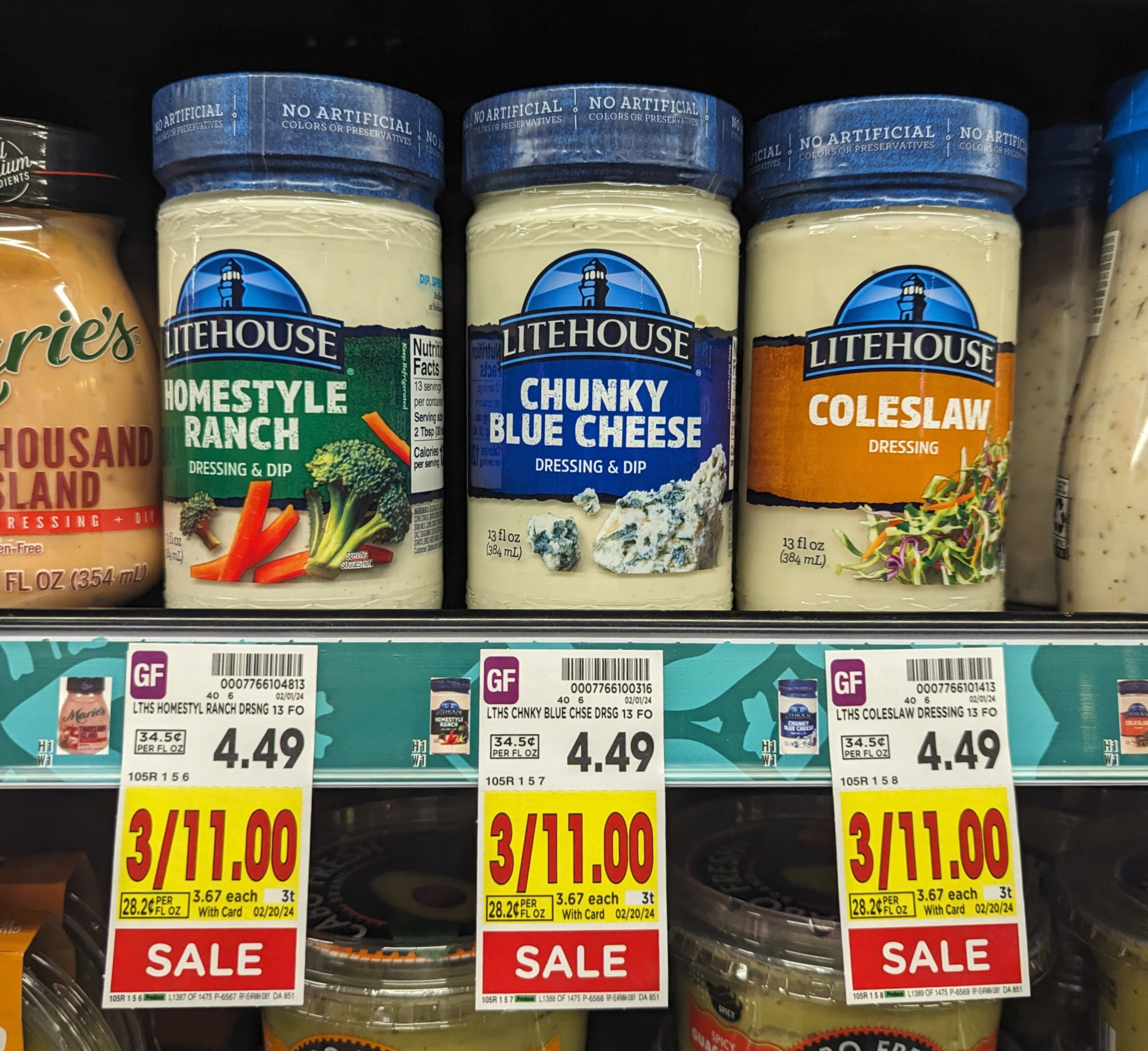 Get Bottles Of Litehouse Dressing As Low As $1.67 At Kroger
