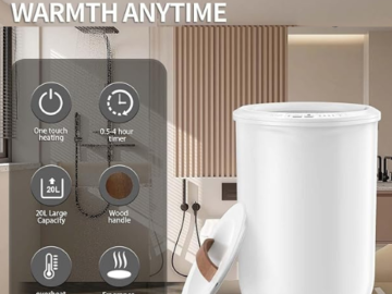 Large Towel Warmer $69.97 After Code (Reg. $129.97) + Free Shipping