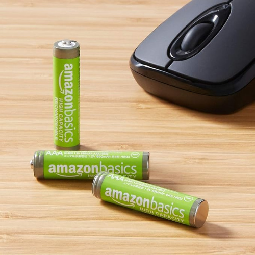 Amazon Basics 12-Pack Rechargeable AAA NiMH Batteries as low as $12.99 Shipped Free (Reg. $25) – $1.08/Battery