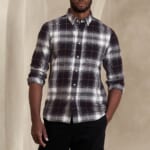 Banana Republic Factory Men's Slim Lightweight Flannel Shirt for $10 in cart + free shipping w/ $50