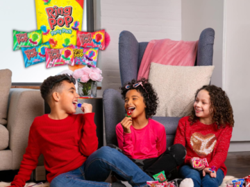 Ring Pop 20-Count Valentine’s Candy Lollipop Variety Party Pack as low as $5.25 when you buy 4 (Reg. $7.72) + Free Shipping – 26¢ Each