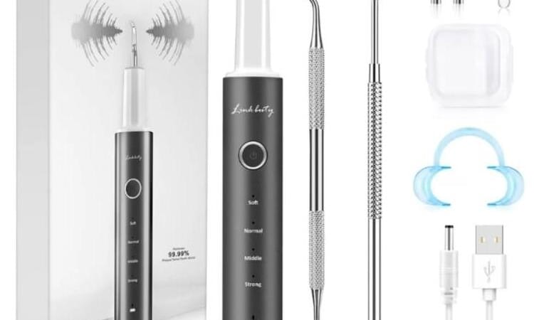 Ultrasonic Dental Plaque Remover for $15 + free shipping