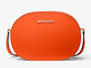 Michael Kors Jet Set Travel Medium Saffiano Leather Crossbody Bag for $47 + free 2-day shipping