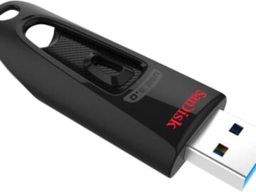 SanDisk Ultra 128GB USB 3.0 Flash Drive for $13 + pickup