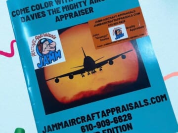 Free Aircraft Coloring Book