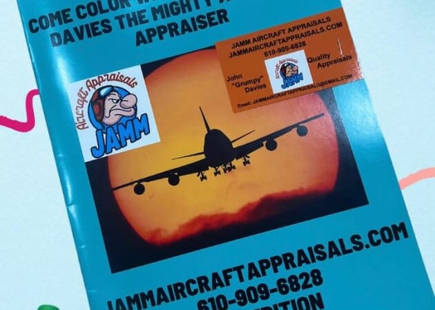 Free Aircraft Coloring Book