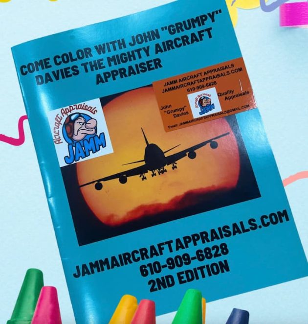 Free Aircraft Coloring Book