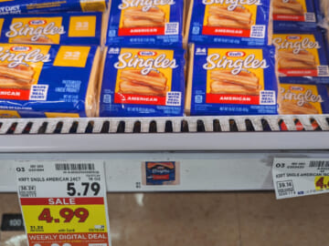Kraft Singles As Low As $3.99 At Kroger (Regular Price $5.79)