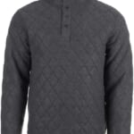 Canada Weather Gear Men's Quilted Pullover Shirt Jacket for $20 + free shipping