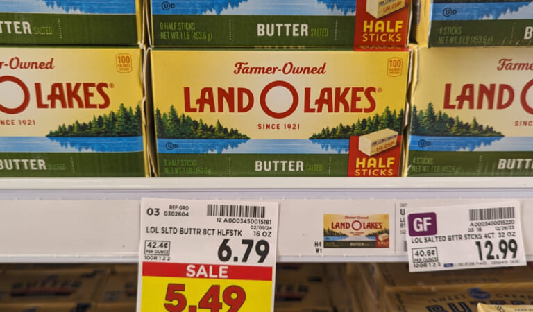 Land O Lakes Butter Just $3.99 At Kroger (Regular Price $6.79)