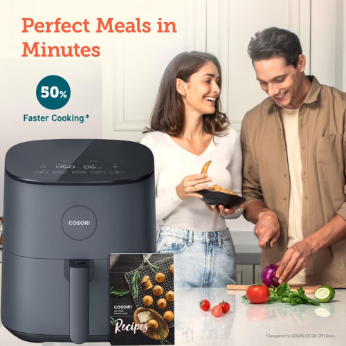 COSORI Pro LE 5-Qt Air Fryer $79.99 After Coupon (Reg. $100) + Free Shipping – With 9 Customizable Functions & 130+ Recipes