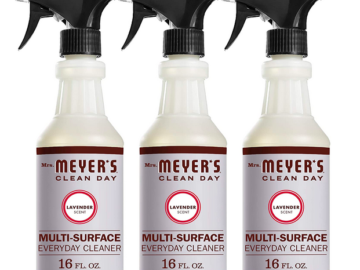 Mrs. Meyer’s Clean Day Multi-Surface Everyday Cleaner (3 pack) only $5.98 shipped!