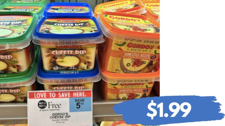 $1.99 Gordo’s Cheese Dip at Publix (reg. $5.99)
