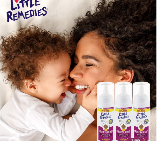 Little Remedies 3-Pack Sterile Saline Nasal Mist as low as $8.24 After Coupon (Reg. $15) + Free Shipping – $2.75/3 Oz Bottle